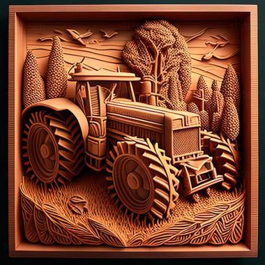 3D model Farming Simulator 18 game (STL)